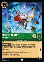White Rabbit — Late Again