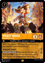 Mickey Mouse — Musketeer Captain