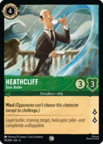 Heathcliff — Stoic Butler