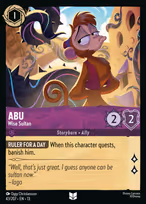 Abu — Wise Sultan