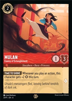 Mulan — Enemy of Entanglement