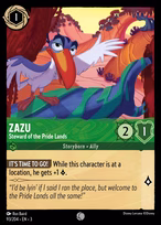 Zazu — Steward of the Pride Lands