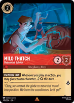 Milo Thatch — Undaunted Scholar