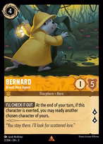 Bernard — Brand-New Agent