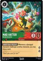 Mad Hatter — Unruly Eccentric