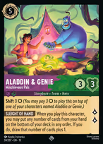 Aladdin & Genie — Mischievous Pals