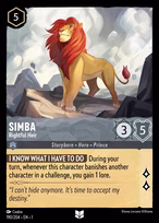 Simba — Rightful Heir