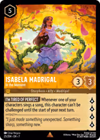 Isabela Madrigal — In the Moment