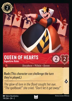 Queen of Hearts — Impulsive Ruler