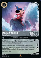 Mickey Mouse — Playful Sorcerer
