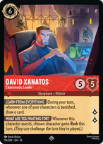 David Xanatos — Charismatic Leader