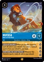 Mufasa — Ruler of Pride Rock
