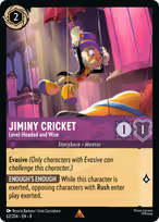 Jiminy Cricket — Level-Headed and Wise