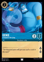 Genie — Cramped in the Lamp