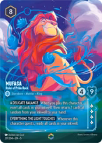 Mufasa — Ruler of Pride Rock