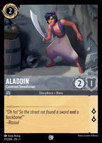 Aladdin — Cornered Swordsman