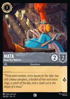 Mata — Meat Hut Waitress