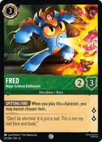 Fred — Major Science Enthusiast