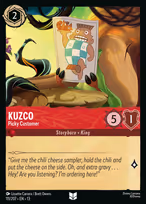 Kuzco — Picky Customer