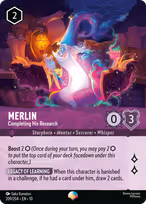 Merlin — Completing His Research