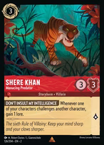 Shere Khan — Menacing Predator