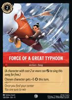 Force of a Great Typhoon