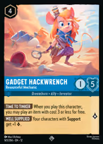 Gadget Hackwrench — Resourceful Mechanic