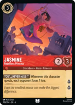 Jasmine — Rebellious Princess
