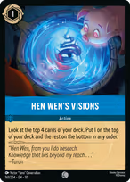 Hen Wen's Visions