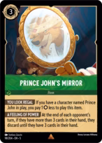 Prince John's Mirror