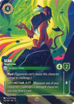 Scar — Vengeful Lion