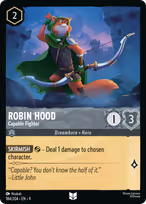 Robin Hood — Capable Fighter