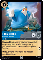 Lady Kluck — Protective Confidant