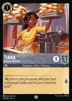 Tiana — Diligent Waitress