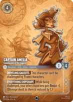 Captain Amelia — Commander of the Legacy