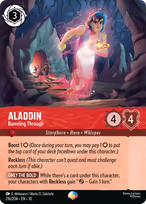 Aladdin — Barreling Through