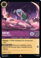 Rafiki — Mystical Fighter