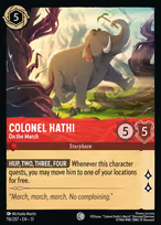 Colonel Hathi — On the March
