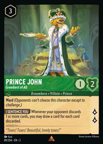 Prince John — Greediest of All