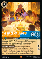 The Madrigal Family — Every Generation