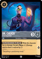 Dr. Calico — Green-Eyed Man