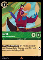 Iago — Loud-Mouthed Parrot