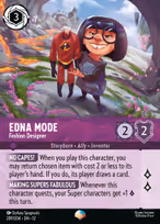 Edna Mode — Fashion Designer