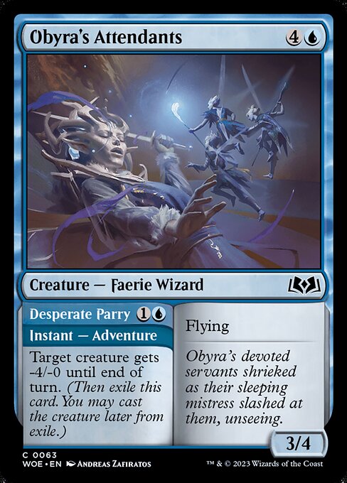 Obyra's Attendants // Desperate Parry 63