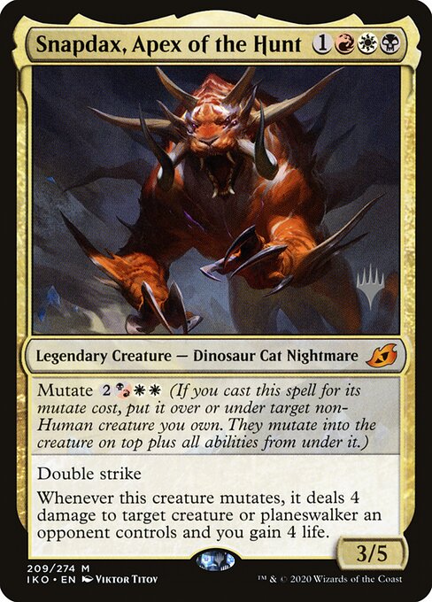 Snapdax, Apex of the Hunt 209p