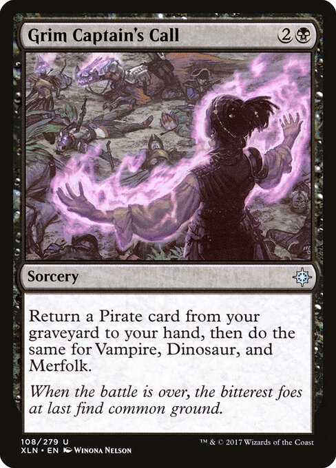 Grim Captain's Call 108