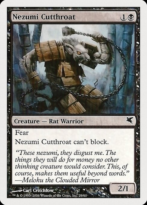 Nezumi Cutthroat 29