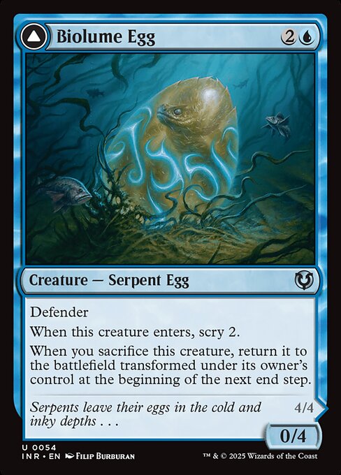 Biolume Egg // Biolume Serpent 54