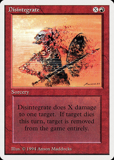 Disintegrate 142