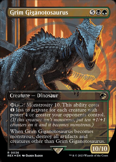 Grim Giganotosaurus 36